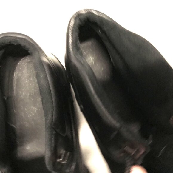 RED WING Mens Soft Toe Lace Up Work Boot Black Leather Size 13 - Picture 7 of 12